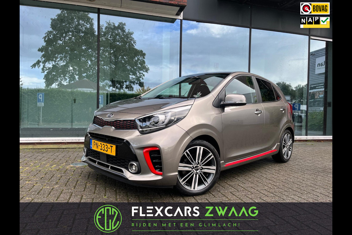 Kia Picanto 1.2 CVVT GT-Line - Leder - Navi - Parkeerhulp - Climate - Org.NL