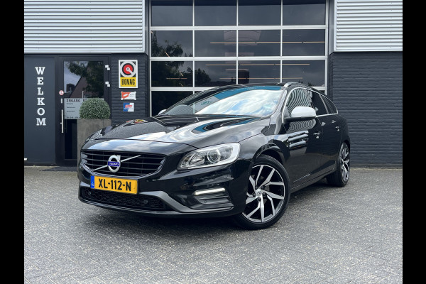 Volvo V60 2.0 T4 Business Sport, Automaat, R-Design, Schuifdak, Sportleder, Keyless, incl Btw