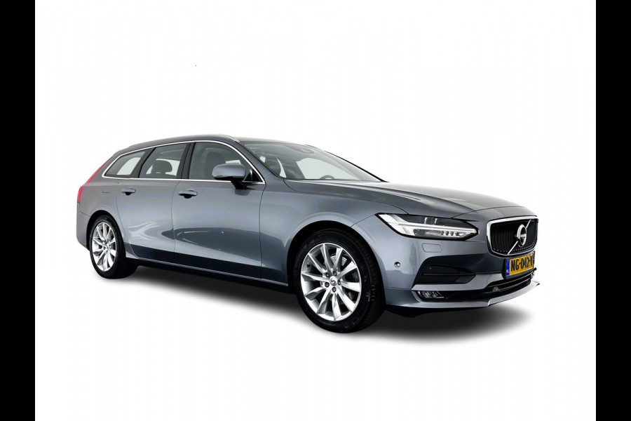 Volvo V90 2.0 D4 Inscription Aut. *VIRTUAL-COCKPIT | VOLLEDER | FULL-LED | NAVI-FULLMAP | MEMORY-PACK | CAMERA | LANE-ASSIST | KEYLESS | BLIS | CRUISE | APP.CONNECT | TOWBAR | COMFORT-SEATS | 18''ALU*