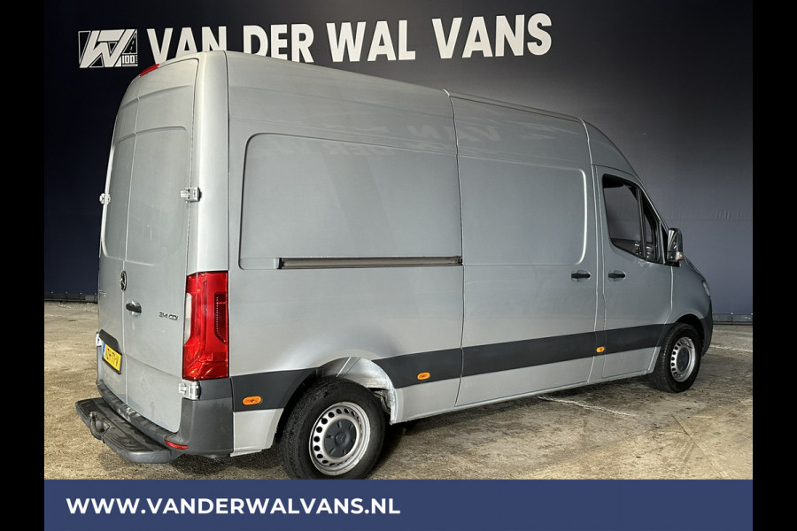 Mercedes-Benz Sprinter 314 CDI 143pk L2H2 Euro6 Airco | Camera | Cruise Control | Trekhaak | 270 graden achterdeuren Bluetooth-telefoonvoorbereiding, bijrijdersbank