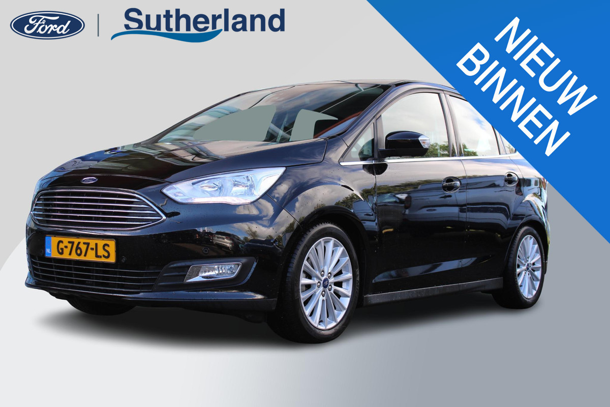 Ford C-MAX 1.0 Titanium | 1e Eigenaar | Dealeronderhouden | Trekhaak | Stoelverwarming | Climate Control | Navigatie | Cruise Control |