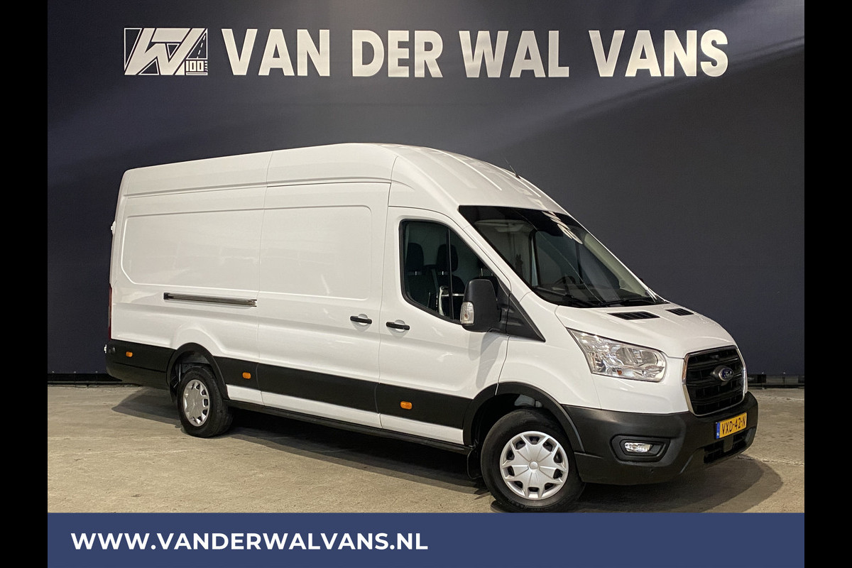 Ford Transit 2.0TDCI 130pk L4H3 Jumbo Euro6 Airco | Cruisecontrol | Parkeersensoren Bluetooth-Audio, Bijrijdersbank, 270gr achterdeuren