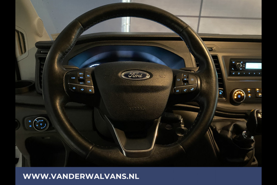 Ford Transit 2.0TDCI 130pk L4H3 Jumbo Euro6 Airco | Cruisecontrol | Parkeersensoren Bluetooth-Audio, Bijrijdersbank, 270gr achterdeuren