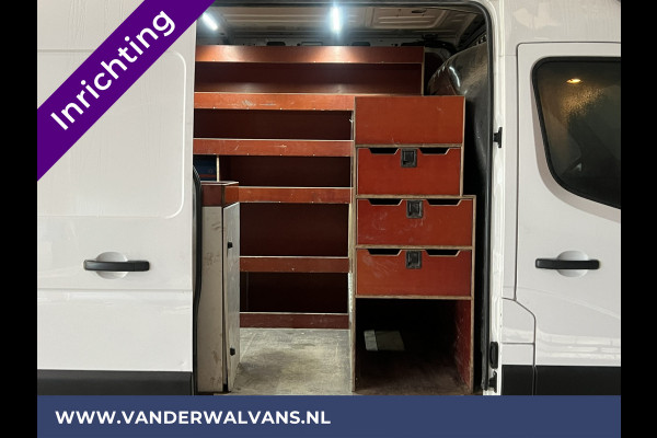 Opel Movano 2.3 CDTI BiTurbo 146pk L2H2 inrichting Euro6 Airco | 2500kg Trekhaak | Imperiaal | Omvormer | Camera Navigatie, Cruisecontrol, Parkeersensoren, Trap, Bijrijdersbank