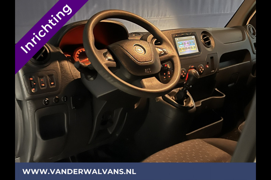 Opel Movano 2.3 CDTI BiTurbo 146pk L2H2 inrichting Euro6 Airco | 2500kg Trekhaak | Imperiaal | Omvormer | Camera Navigatie, Cruisecontrol, Parkeersensoren, Trap, Bijrijdersbank