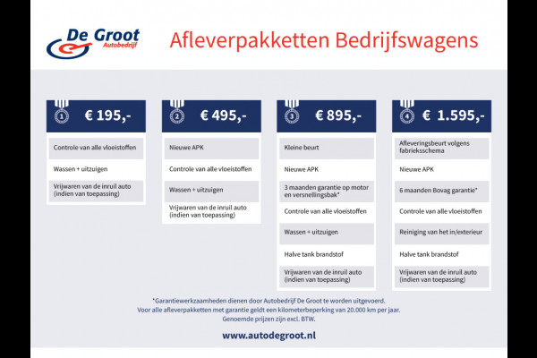 Volkswagen Transporter 2.0 TDI L1H1 Economy 3-Zits, Airco, Radio/CD, Bluetooth, Elektr. Pakket, Trekhaak