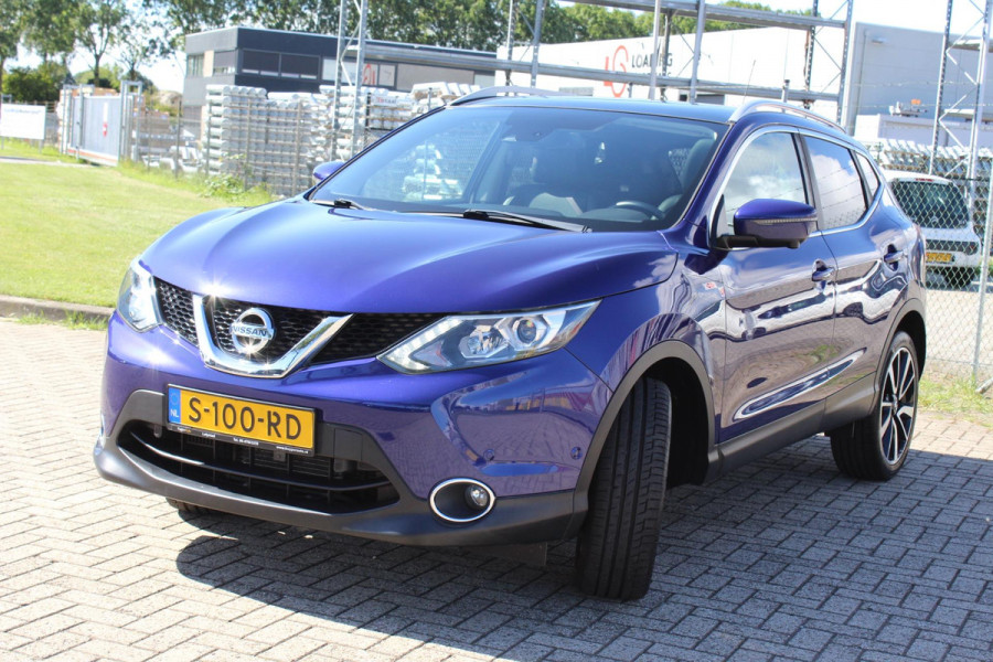 Nissan QASHQAI 1.2 Tekna automaat leder keyless camera's rondom panoramadak etc