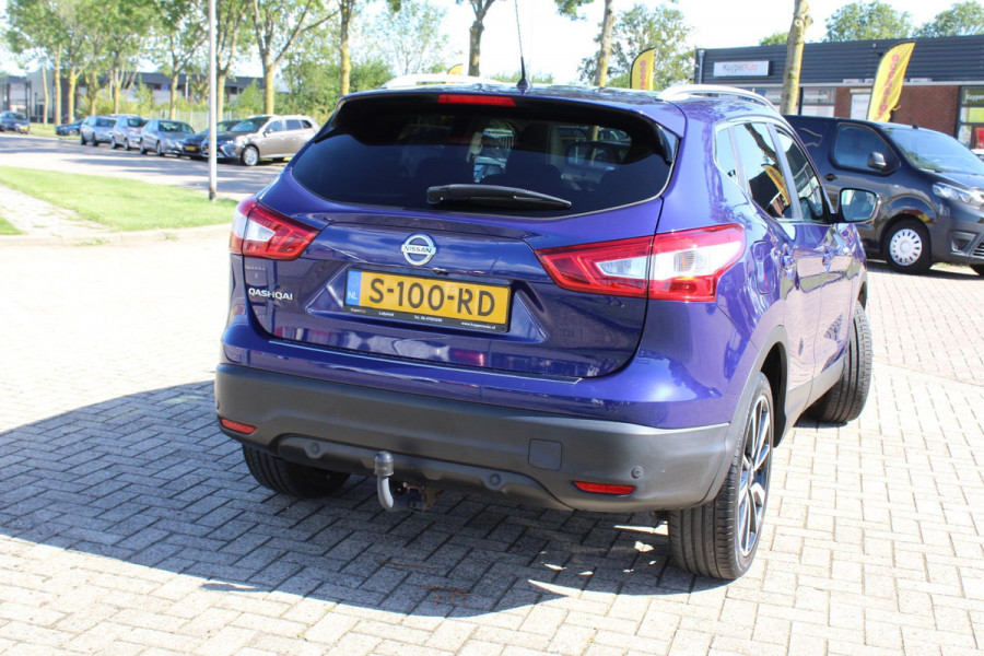 Nissan QASHQAI 1.2 Tekna automaat leder keyless camera's rondom panoramadak etc