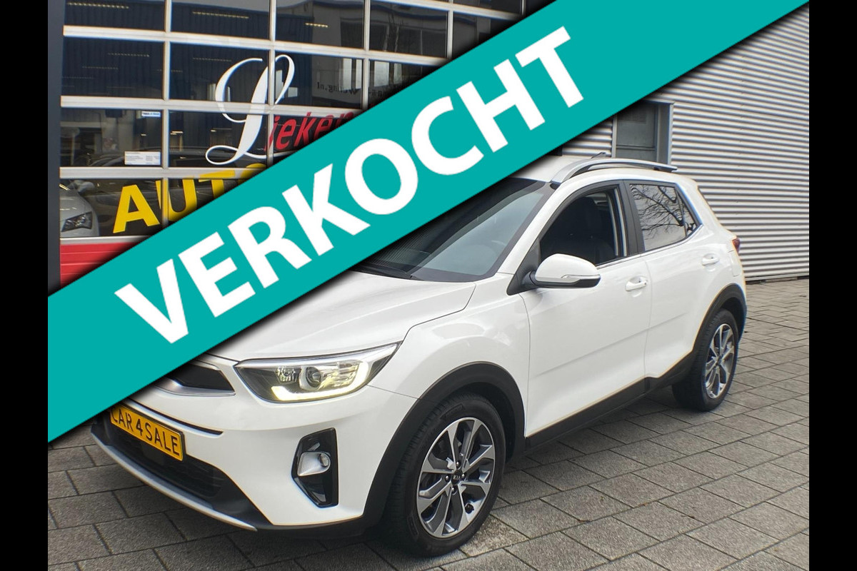 Kia Stonic 1.0 T-GDi MHEV Dynamic PlusLine - AUTOMAAT I Navigatie I Leer I Sport velgen I LED I PDC I Dealer onderhouden