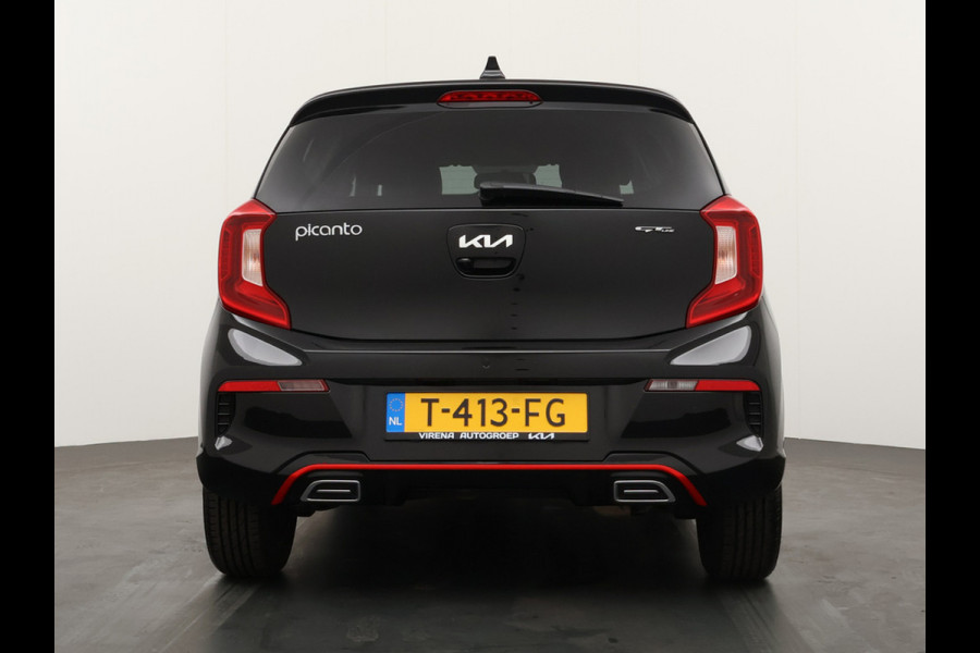 Kia Picanto 1.0 DPi GT-Line Automaat! - Leder - Climate Control - Navigatie - Cruise Control - Keyless Entry - Fabrieksgarantie Tot 2030