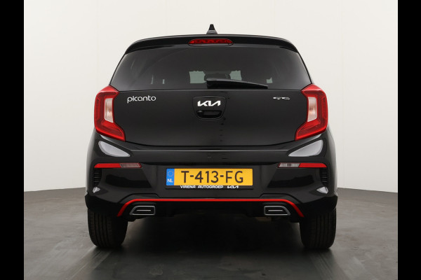 Kia Picanto 1.0 DPi GT-Line Automaat! - Leder - Climate Control - Navigatie - Cruise Control - Keyless Entry - Fabrieksgarantie Tot 2030