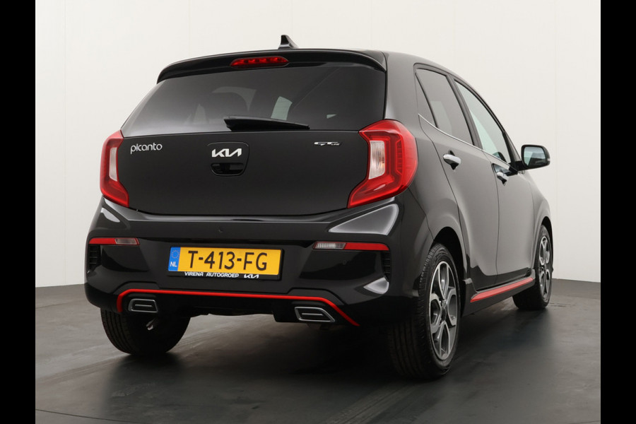 Kia Picanto 1.0 DPi GT-Line Automaat! - Leder - Climate Control - Navigatie - Cruise Control - Keyless Entry - Fabrieksgarantie Tot 2030