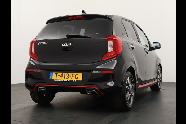 Kia Picanto 1.0 DPi GT-Line Automaat! - Leder - Climate Control - Navigatie - Cruise Control - Keyless Entry - Fabrieksgarantie Tot 2030