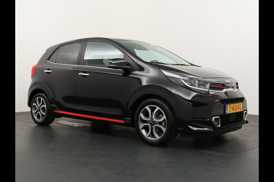 Kia Picanto 1.0 DPi GT-Line Automaat! - Leder - Climate Control - Navigatie - Cruise Control - Keyless Entry - Fabrieksgarantie Tot 2030