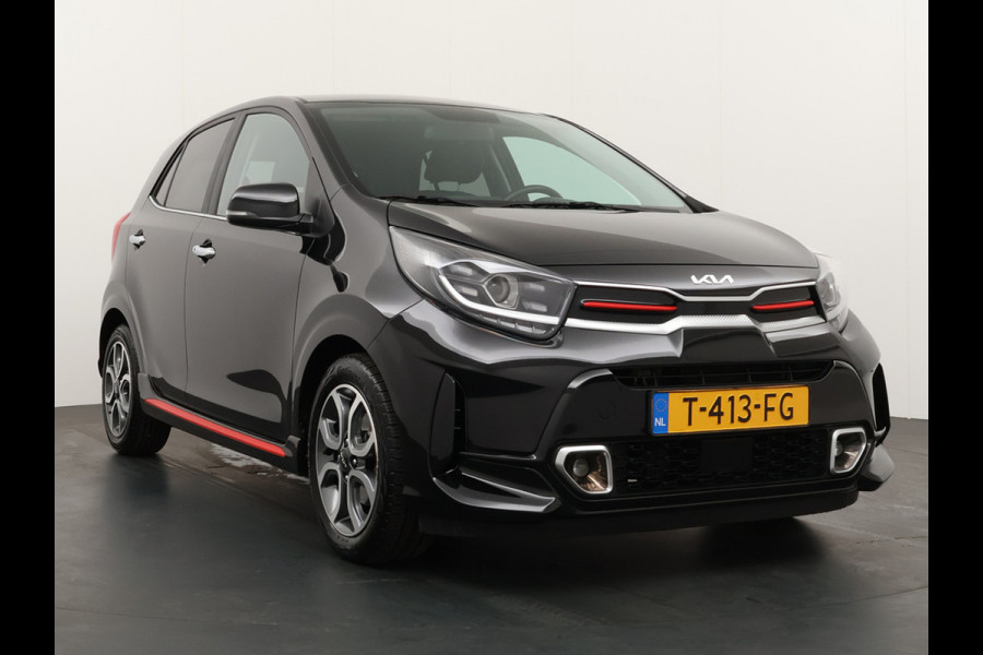 Kia Picanto 1.0 DPi GT-Line Automaat! - Leder - Climate Control - Navigatie - Cruise Control - Keyless Entry - Fabrieksgarantie Tot 2030