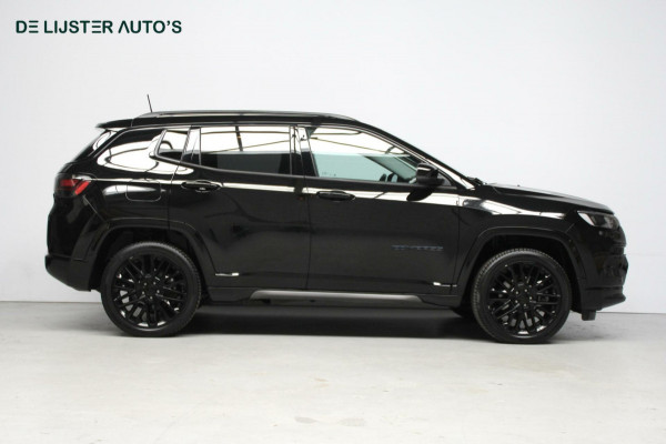 Jeep Compass 4xe 240 Plug-in Hybrid Electric S Black Edition |CARPLAY, ACC, STOEL + STUURVERWARMD, CAMERA, KEYLESS|