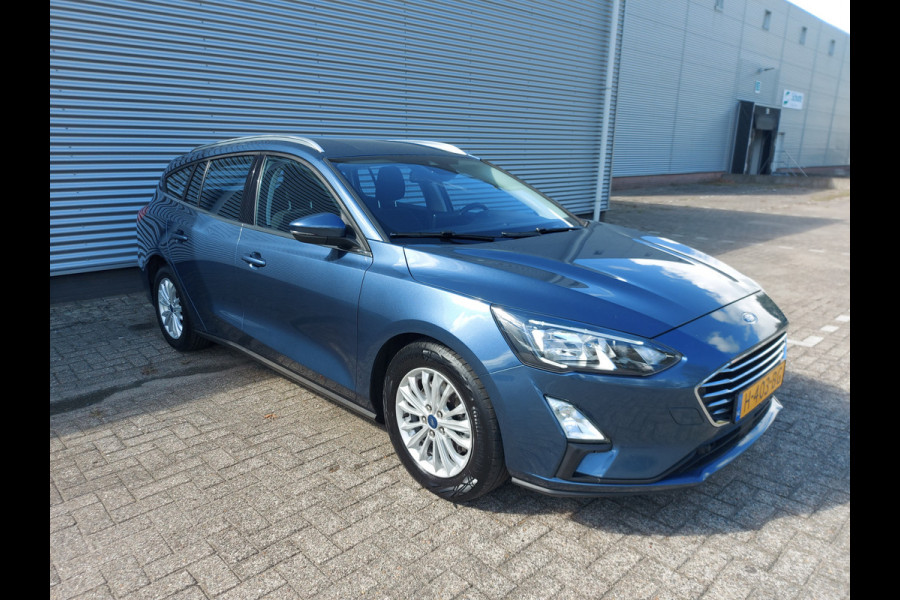 Ford FOCUS Wagon 1.0 EcoBoost Titanium Business, airco,cruise,navigatie,parkeersensoren,