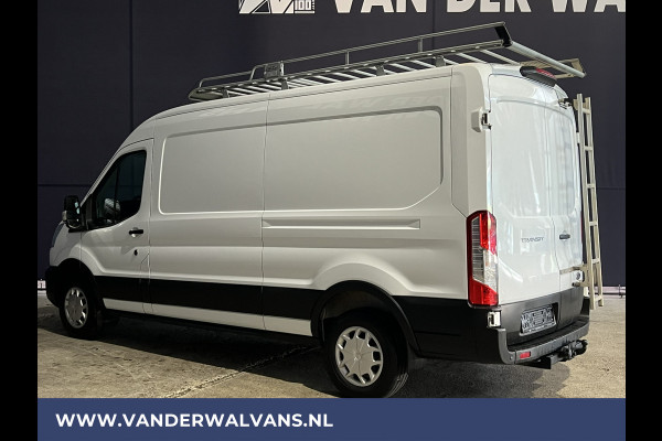 Ford Transit 2.0 TDCI 131pk L3H2 Euro6 Airco | Trekhaak | Imperiaal | Cruisecontrol LED, Trap, Parkeersensoren, Bijrijdersbank