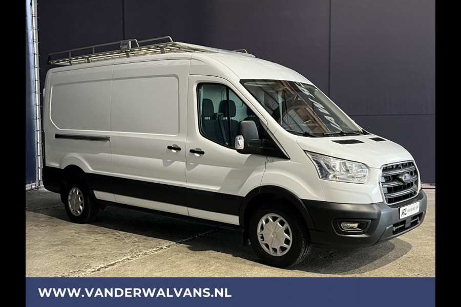 Ford Transit 2.0 TDCI 131pk L3H2 Euro6 Airco | Trekhaak | Imperiaal | Cruisecontrol LED, Trap, Parkeersensoren, Bijrijdersbank