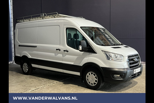 Ford Transit 2.0 TDCI 131pk L3H2 Euro6 Airco | Trekhaak | Imperiaal | Cruisecontrol LED, Trap, Parkeersensoren, Bijrijdersbank