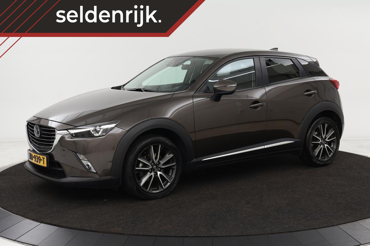 Mazda CX-3 2.0 SkyActiv-G GT-M | Adaptive cruise | Stoelverwarming | Camera | Full LED | Head-Up | Leder | DAB | Navigatie | Climate control