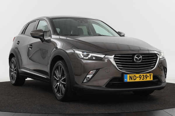 Mazda CX-3 2.0 SkyActiv-G GT-M | Adaptive cruise | Stoelverwarming | Camera | Full LED | Head-Up | Leder | DAB | Navigatie | Climate control