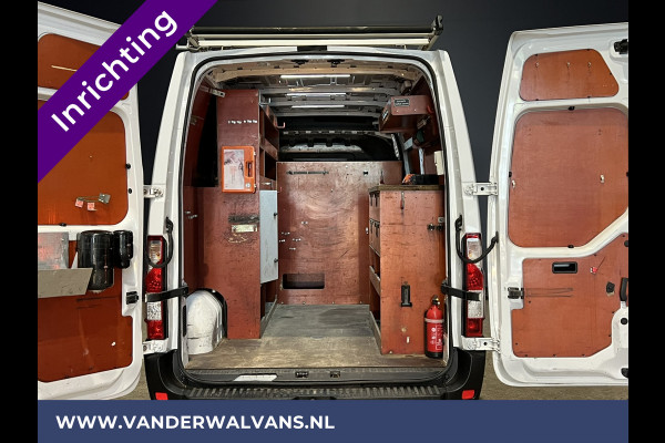 Opel Movano 2.3 CDTI 145pk L2H2 inrichting Euro6 Airco | Omvormer | Imperiaal | Trap | Camera Navigatie, Trekhaak, Cruisecontrol, Parkeersensoren, Bijrijdersbank