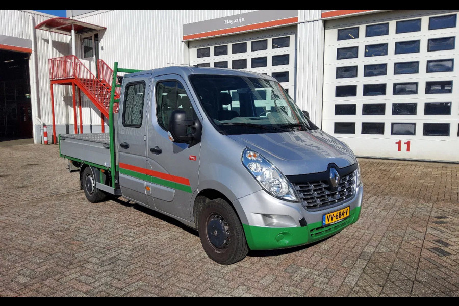 Renault Master 125.35 FWD DUBBELE CABINE - 7 ZITPLAATSEN - PICK-UP - EURO 5 - VV-684V