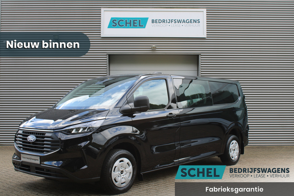 Ford Transit Custom 320 2.0 TDCI L2H1 Trend DC 130pk - Carplay - Android - Camera - Verwarmd stuur - Trekhaak - LED koplampen - Stoelverwarming - Ri