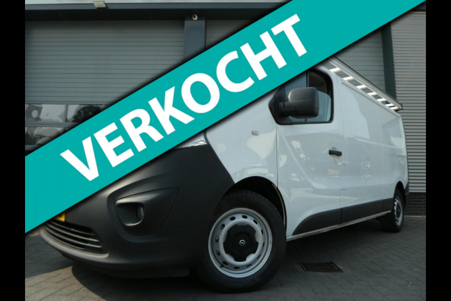 Opel Vivaro 1.6 CDTI L2 Euro 6, Airco, Navigatie, Imperiaal, 3-Zits.