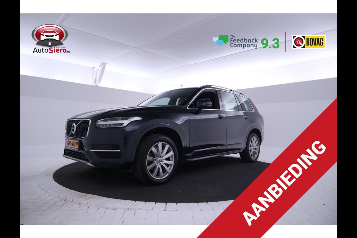 Volvo XC90 2.0 T5 AWD Momentum 7pers, Automaat, Stoelverwarming, Leer, Apple Carplay