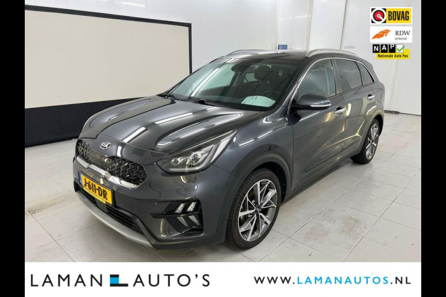 Kia Niro 1.6 GDi 141pk Hybrid ExecutiveLine Aut. | Open dak Leder CarPlay JBL ECC Nav ACC 18" LMV LED Camera Metallic BLIS | Hybrid Voors