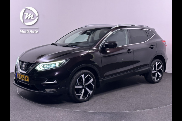 Nissan QASHQAI 1.3 DIG-T Tekna Bose 159PK | Panodak | Led Koplampen | Sportstoelen Verwarmd | 360 Camera | 19"L.M | Navi | DAB | Carplay | Navi | Cruise Control |