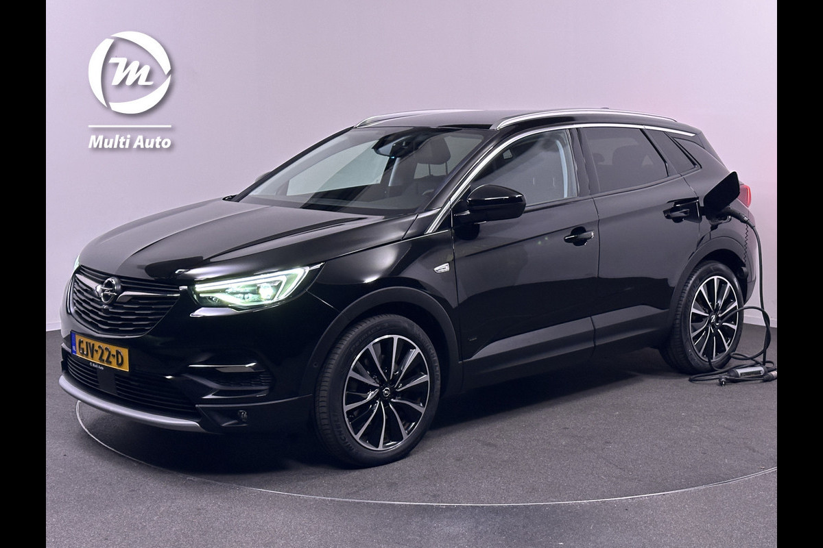 Opel Grandland X 1.6 Turbo Innovation Plug in Hybrid 225pk PHEV | Lederen Sportstoelen Memory | Apple Carplay | Stoelverwarming & Stoelventilatie | Adaptive Cruise | Navigatie | Camera |