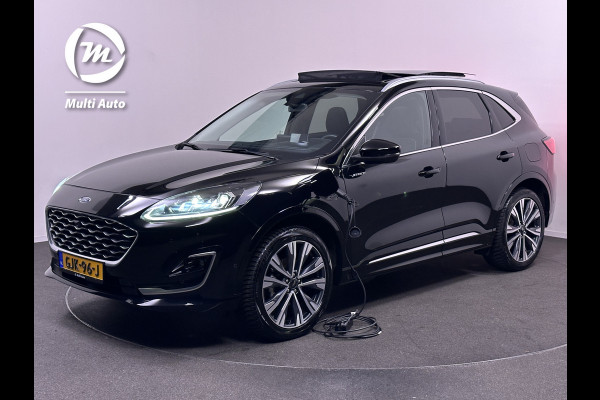 Ford Kuga 2.5 Vignale Plug in Hybrid PHEV | Panodak | Trekhaak af Fabriek | Lederen Sportstoelen Memory | Adaptive Cruise | Head Up | Apple Carplay |