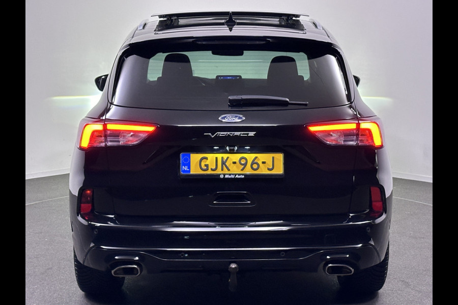 Ford Kuga 2.5 Vignale Plug in Hybrid PHEV | Panodak | Trekhaak af Fabriek | Lederen Sportstoelen Memory | Adaptive Cruise | Head Up | Apple Carplay |