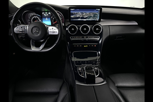 Mercedes-Benz C-Klasse Estate 300 e AMG Plug in Hybrid 320pk PHEV | Lederen Sportstoelen | Trekhaak af Fabriek | Widescreen Navi | Apple Carplay |