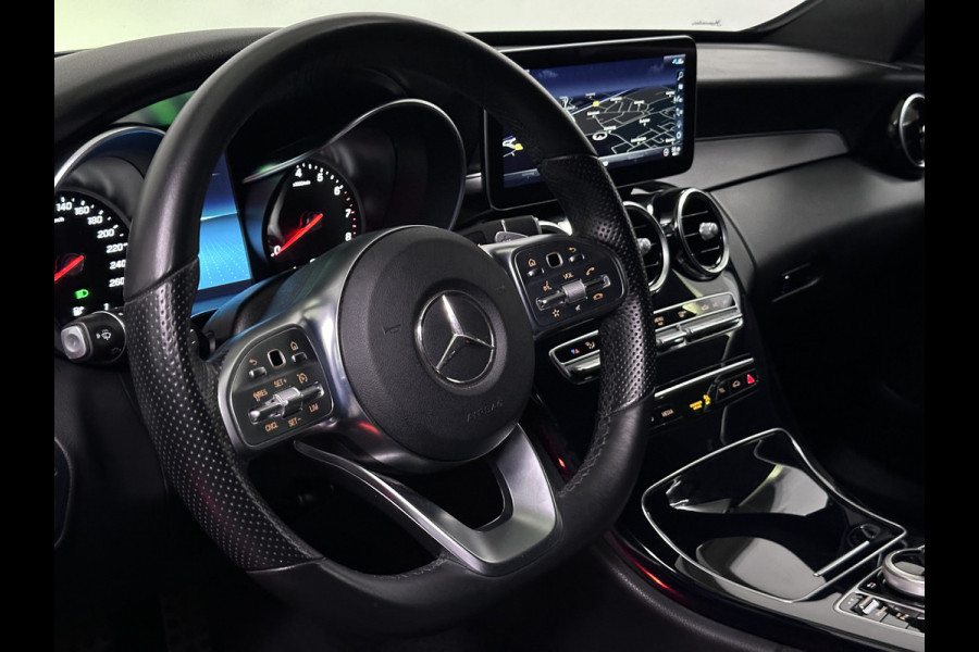 Mercedes-Benz C-Klasse Estate 300 e AMG Plug in Hybrid 320pk PHEV | Lederen Sportstoelen | Trekhaak af Fabriek | Widescreen Navi | Apple Carplay |