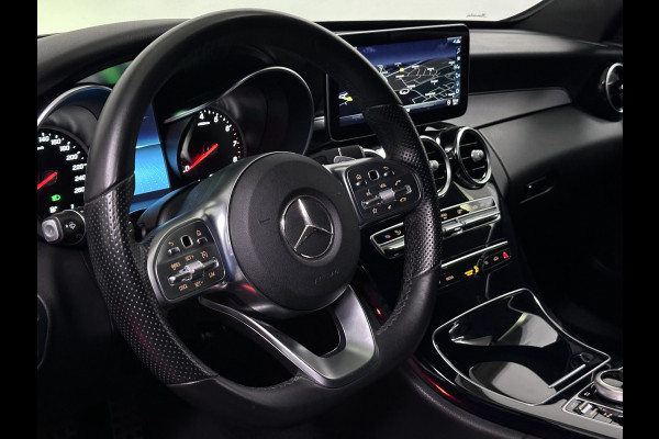 Mercedes-Benz C-Klasse Estate 300 e AMG Plug in Hybrid 320pk PHEV | Lederen Sportstoelen | Trekhaak af Fabriek | Widescreen Navi | Apple Carplay |