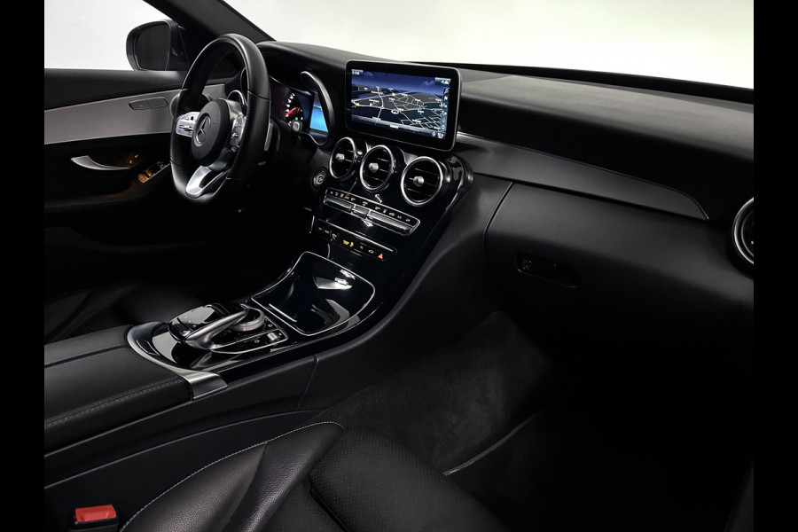 Mercedes-Benz C-Klasse Estate 300 e AMG Plug in Hybrid 320pk PHEV | Lederen Sportstoelen | Trekhaak af Fabriek | Widescreen Navi | Apple Carplay |