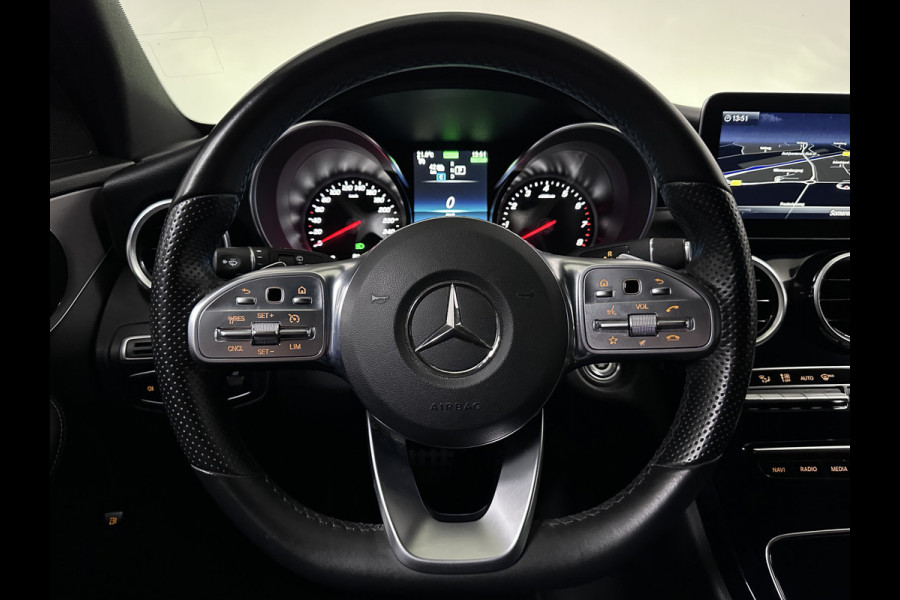 Mercedes-Benz C-Klasse Estate 300 e AMG Plug in Hybrid 320pk PHEV | Lederen Sportstoelen | Trekhaak af Fabriek | Widescreen Navi | Apple Carplay |