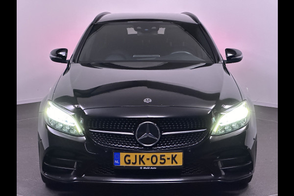 Mercedes-Benz C-Klasse Estate 300 e AMG Plug in Hybrid 320pk PHEV | Lederen Sportstoelen | Trekhaak af Fabriek | Widescreen Navi | Apple Carplay |