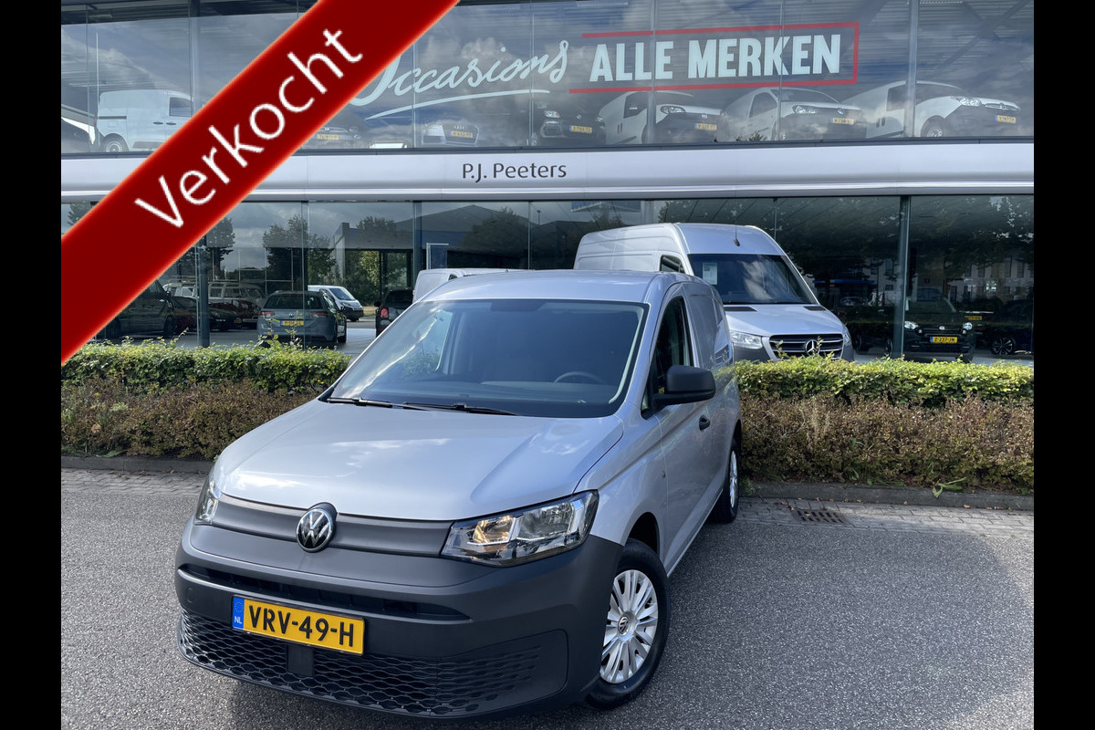 Volkswagen Caddy Cargo 2.0 TDI Comfort Clim.control - Cruise control - Radio/TEL - MF.Stuurwiel - LMV - CD+AB - Ramen E-VZ - Zijschuifd.R - Laadvloer - Tussenschot-V