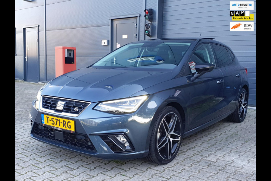 Seat Ibiza 1.0 TSI FR / PANO / ACC / BEATS / KEYLESS / STOELVERW. / CAMERA / CARPLAY / SFEERVERL. / DEALER ONDERH. / NWE BEURT !