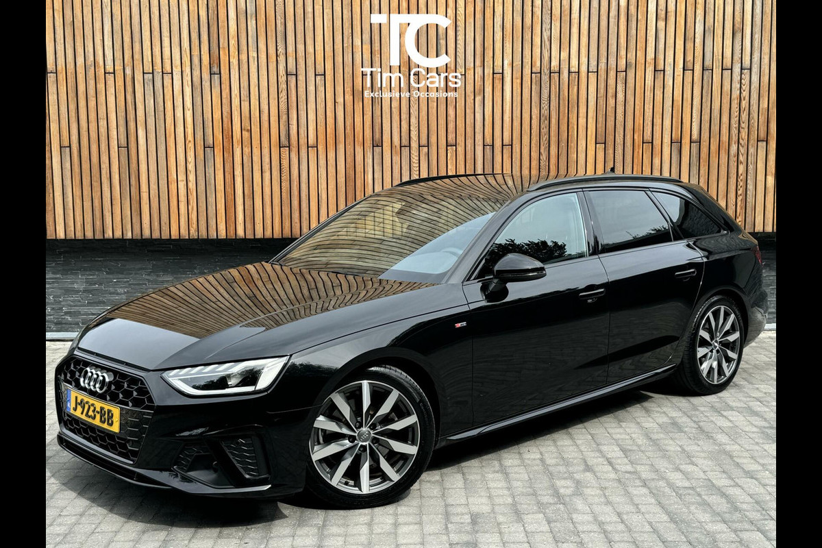 Audi A4 Avant 35 TFSI S-line Automaat | Navi | Privacy glass | Zwart optiek | Parkeersensoren voor en achter | Digitale dashboard | Stoe