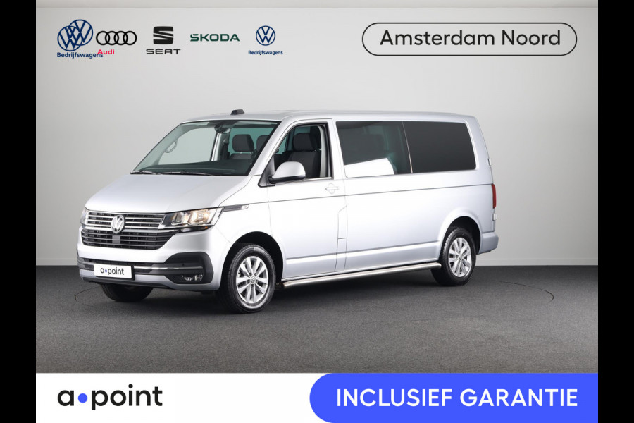 Volkswagen Transporter 2.0 TDI L2H1 30 DC Highline 150 pk Automaat | Verlengde garantie | Navigatie | Trekhaak | Parkeersensoren | Achteruitrijcamera |