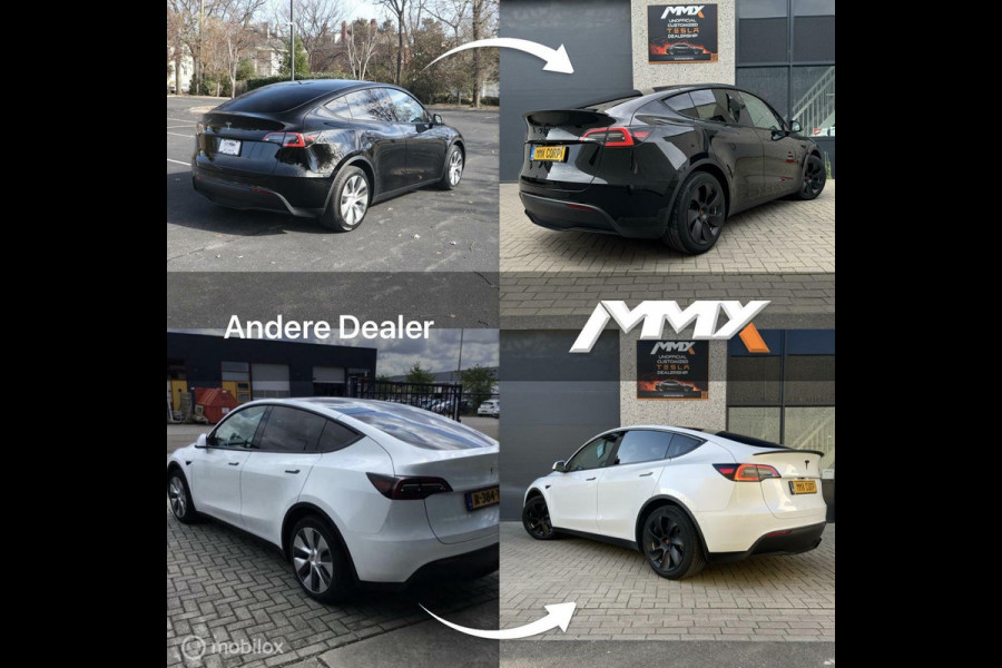 Tesla Model Y Wit 2023 SUBSIDIE IS TERUG PILLAR DELETE