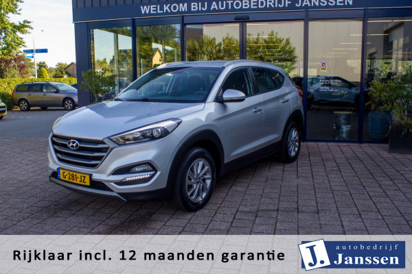 Hyundai Tucson 1.6 GDi Comfort | Prijs rijklaar incl. 12 mnd garantie | Bluetooth Camera Lmv Navi Trekhaak Stoelverwarming