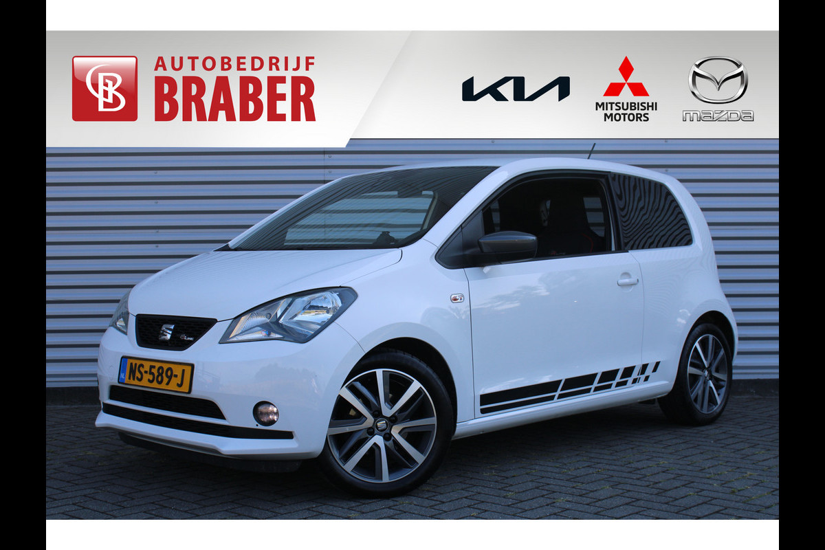 Seat Mii 1.0 FR Connect | 3-Drs | Cruise | LM Velgen | Airco | Parkeersensoren | Eerste Eigenaar |