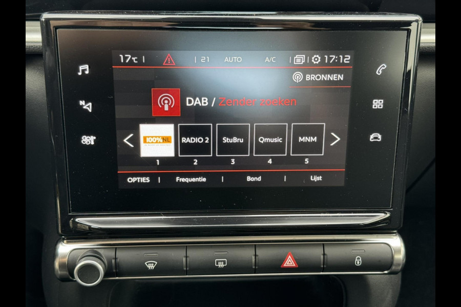 Citroën C3 1.2 PureTech C-Series Camera+pdc Cruise Clima Navigatie Carplay DAB+ radio